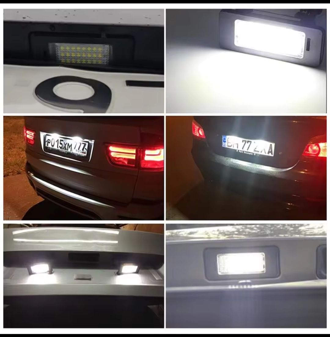 Luzes matrícula Led Vw, SEAT, Audi