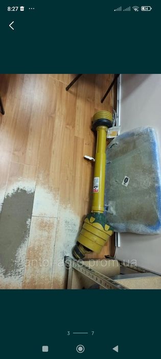 Продам карданний вал стан нового L1210mm, шліци 6х20, 1691812/BP18399