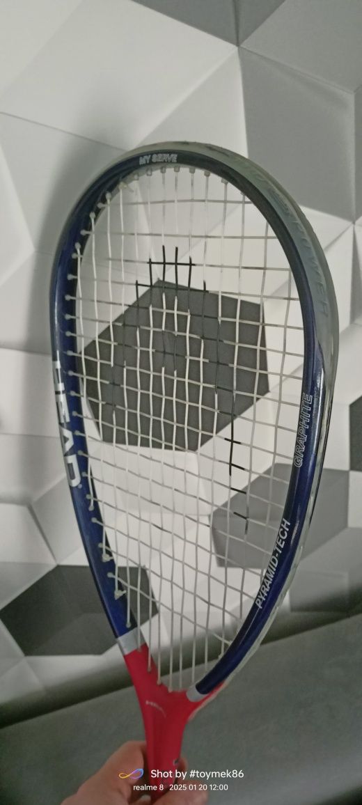 Rakieta squash Head Elite PP190. Nowa owijka.