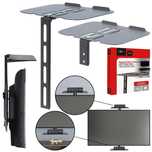 Półka ścienna pod dekoder DVB-T2 DVD do 3 kg dualny montaż D-52