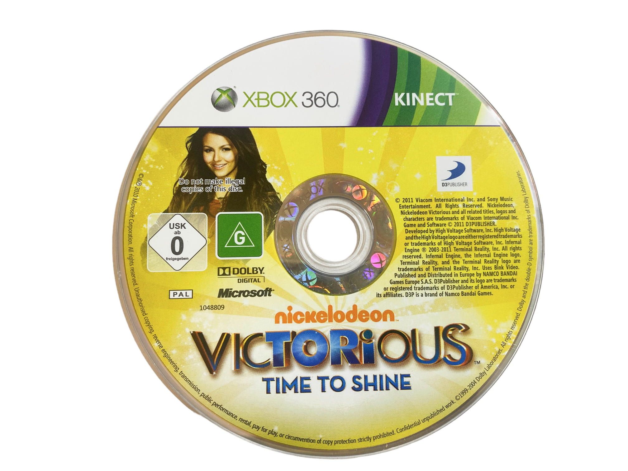 Victorious: Time To Shine Xbox 360 Kinect