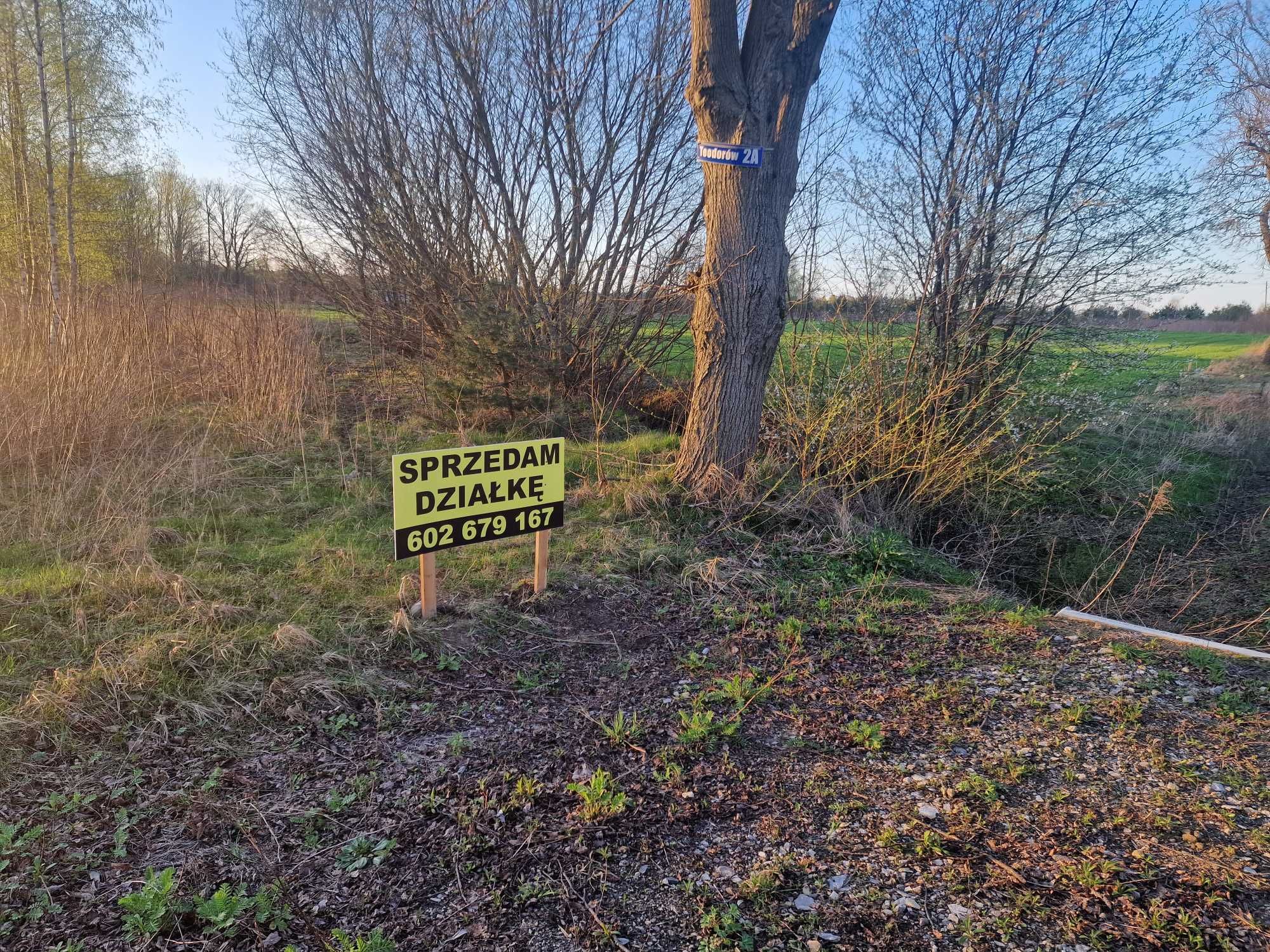 Sprzedam działkę Budziszewice Teodorów