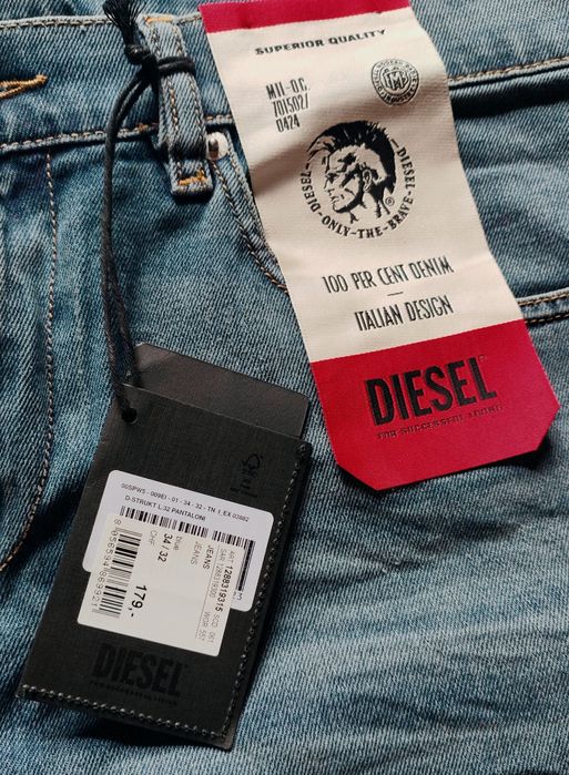 Джинси чоловічі Diesel оригінал нові розмір 34/32