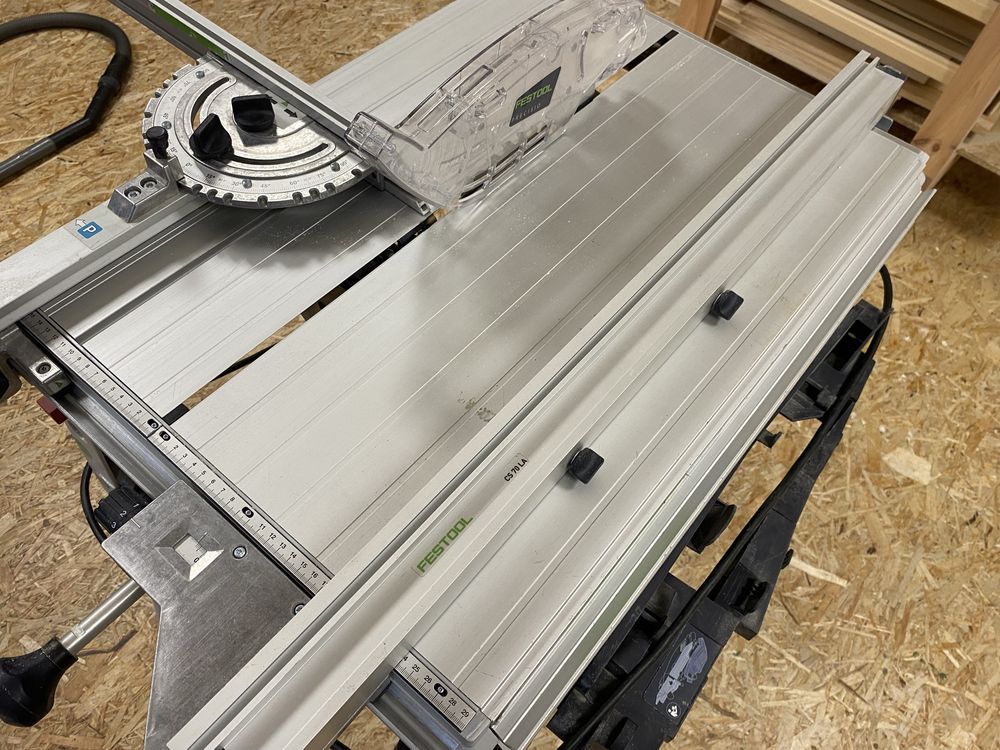 Pilarka stolikowa Festool CS 70 Precisio 2 przykładnice 3 tarcze