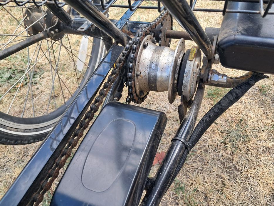 Rower trójkołowy elektryczny