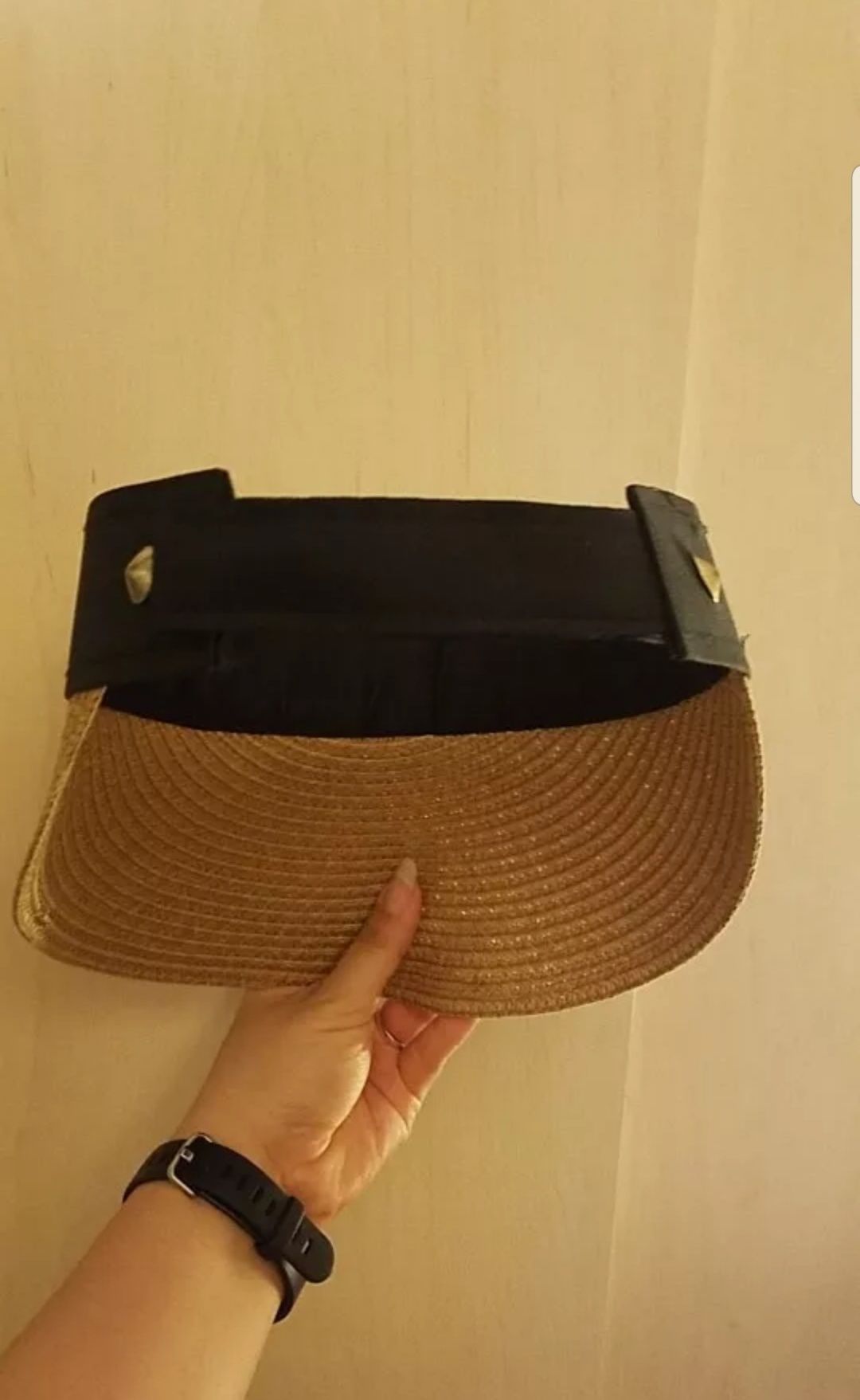 Letni kapelusz słomkowy przeciwsloneczny czapka z daszkiem UV Doda
