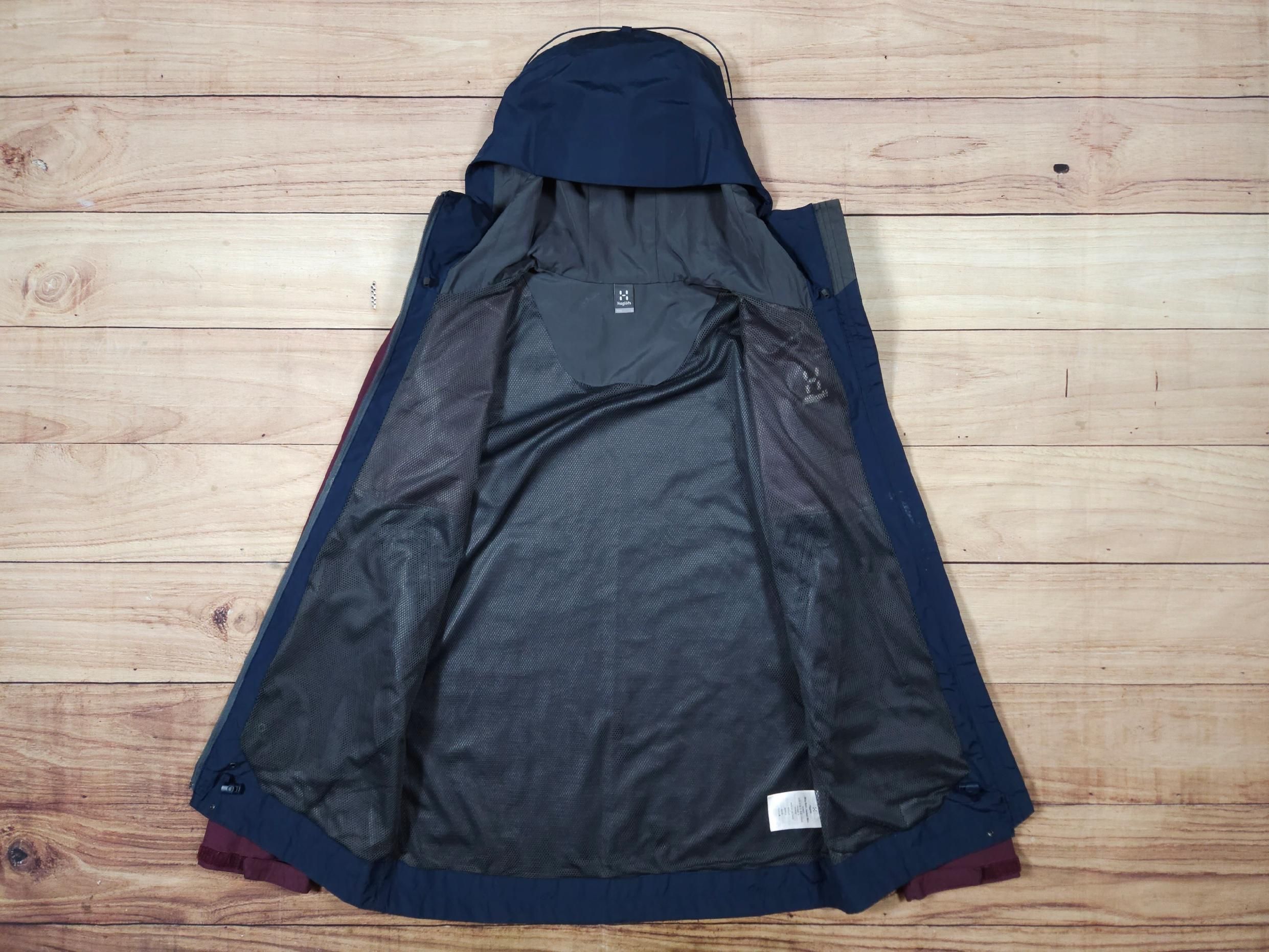 HAGLOFS Mila Rain Kurtka Męska Proof Logowana r. S/M