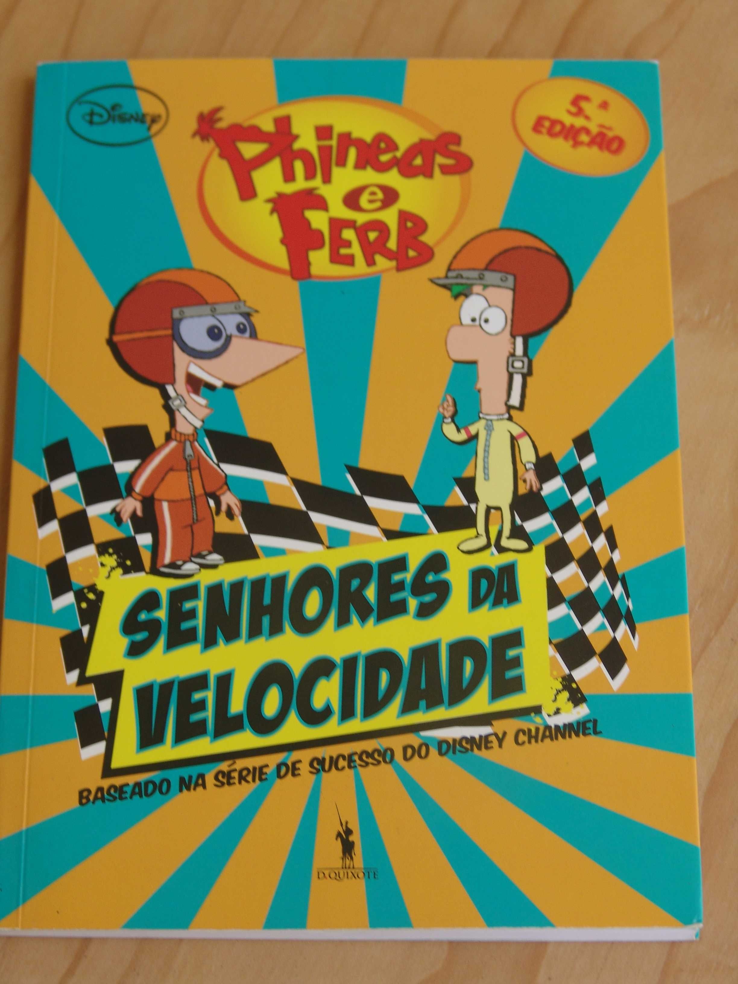 Livro 1 - Phineas e Ferb Senhores da velocidade