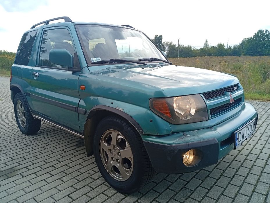 Mitsubishi Pajero pinin 4x4  1.8 benzyna-120 kM,klima,reduktor