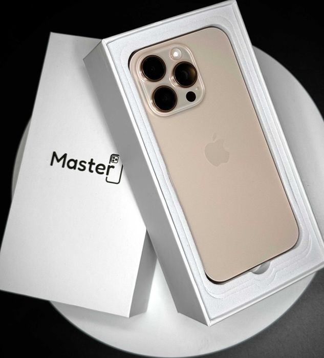 Apple iphone 16 Pro 128gb Desert Jak Nowy 100% bat 6msc GW