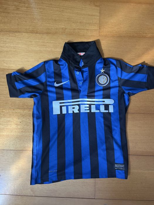 Camisola oficial inter milan tamanho 6-8