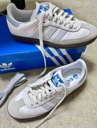 adidas Samba OG White Halo Blue 40