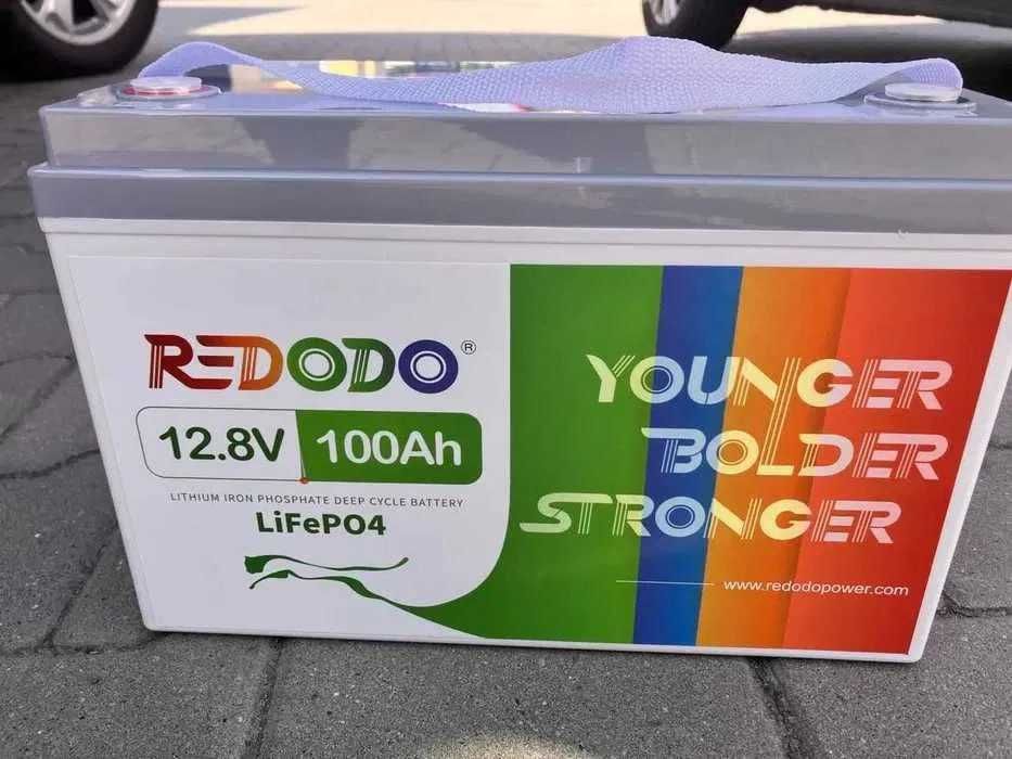Акумулятори на 100А 12.8V Lifepo4, Redodo, Ecoworhy, Ingeosolly