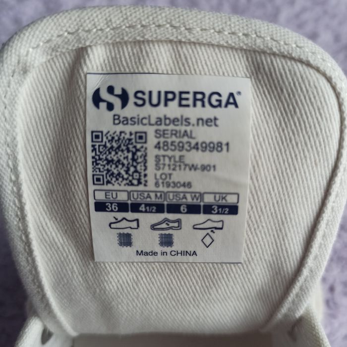 Кеды Superga, р.36, по стельке 22,5-23 см.