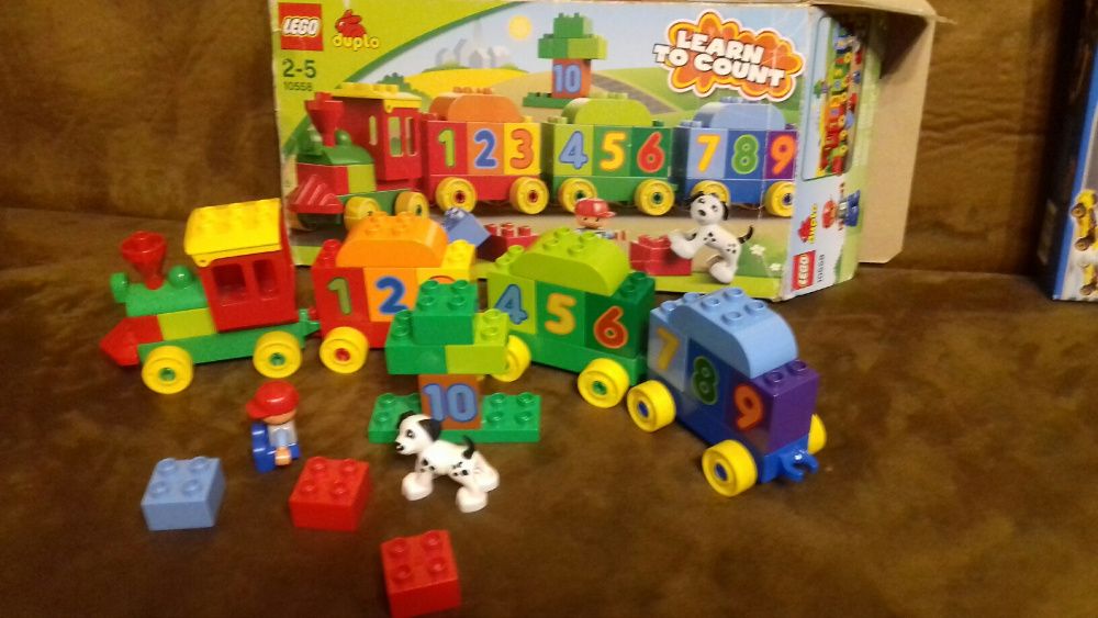 Pociąg Lego duplo 10558 od 2 do 5 lat