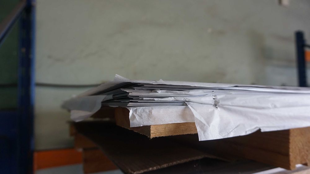 Blacha kwasoodporna, nierdzewna 0,5x1000x2000 gat. 1.4301/304