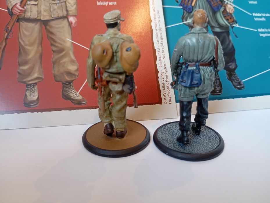 Третий рейх. Набор оловянных солдатиков. Вермахт.1:32(1:35) 54 мм .