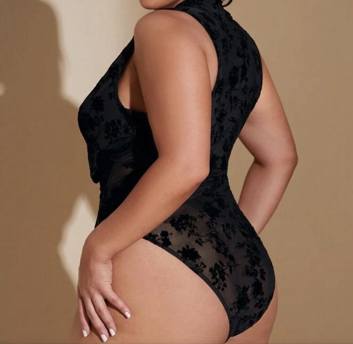 Body damskie nowe czarne rozmiar XXL