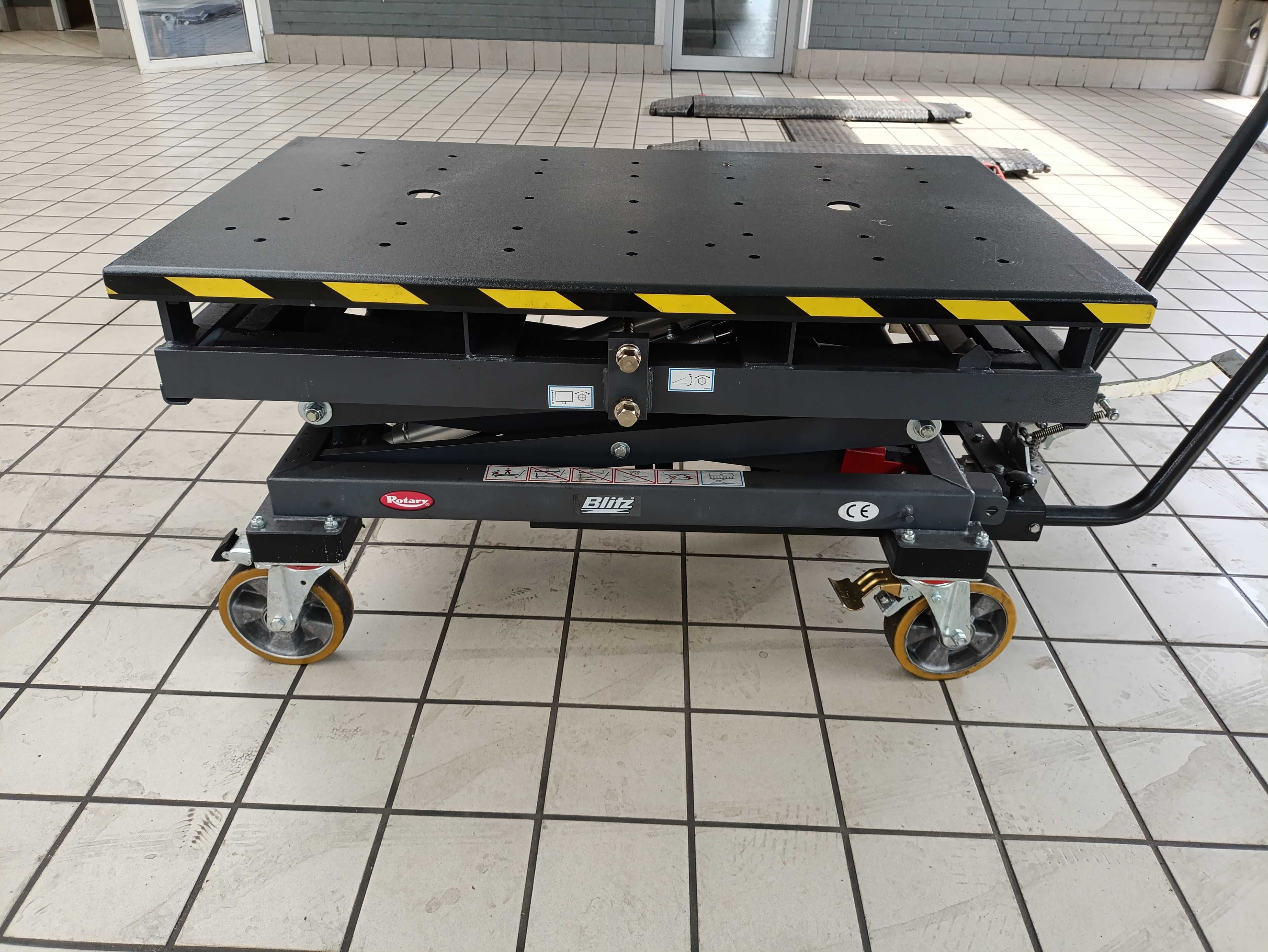 Podnośnik stół hydrauliczny transportowy Blitz Rotary PSA 1000KG