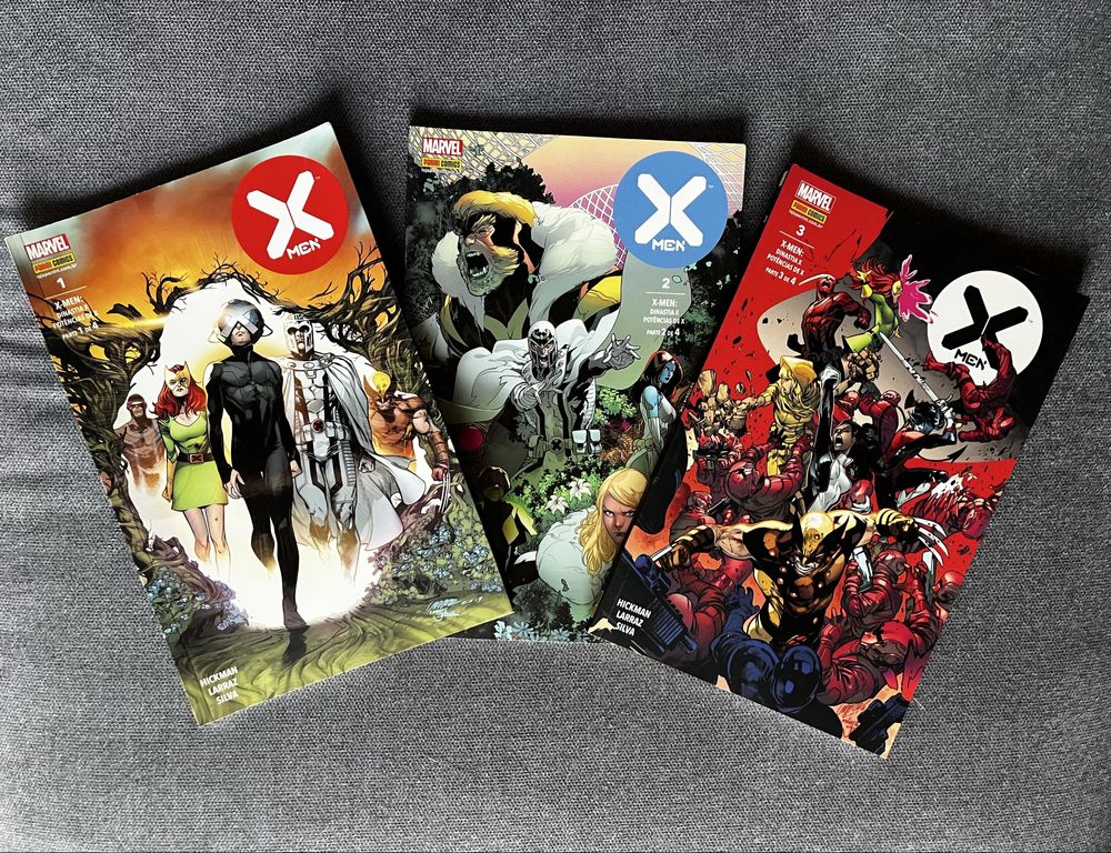 Coleção X-men: 3 volumes