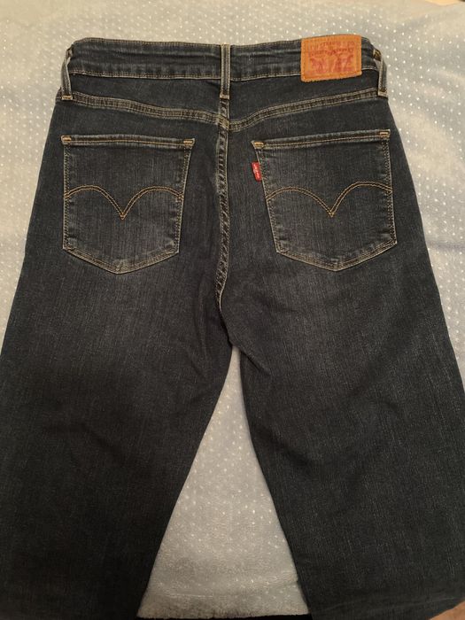 Calças de ganga levis high rise skinny 721