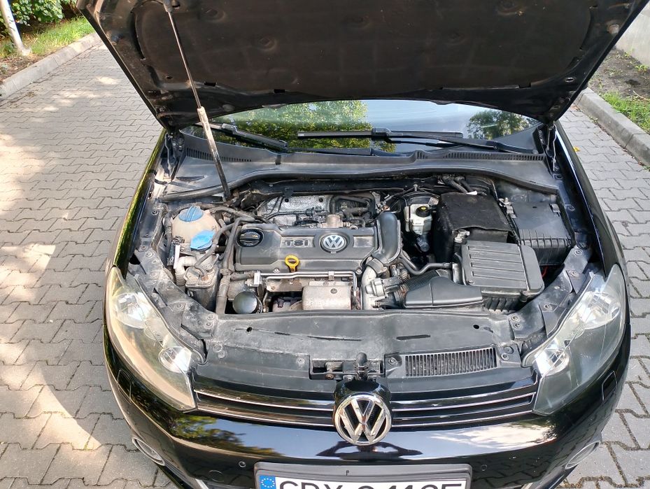 Volkswagen Golf VI 1.4 TSI 122km automat DSG, jasny środek