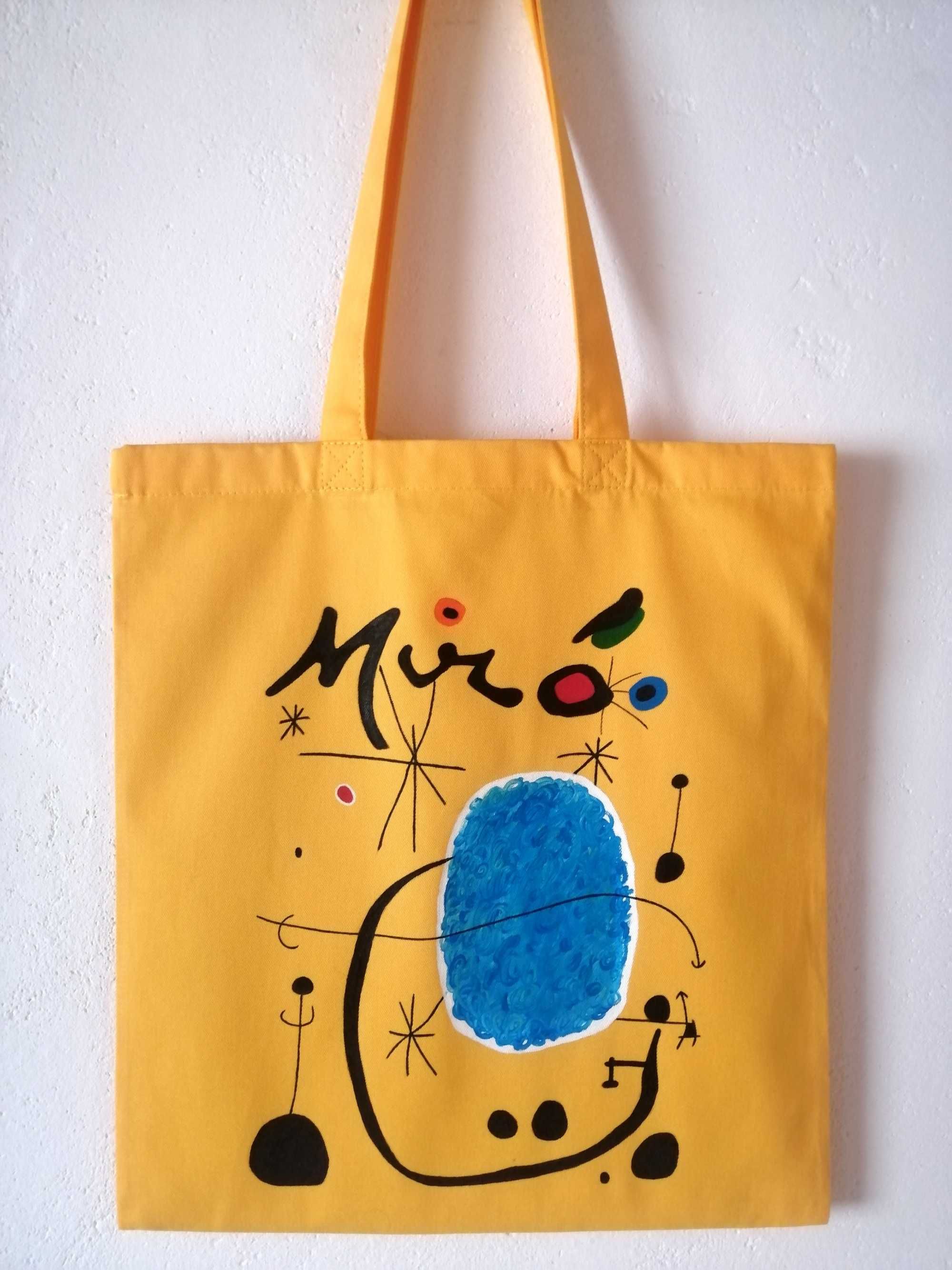Joan MIRO - torba ręcznie malowan