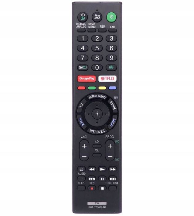 Pilot do tv sony rmf-tx300u rmf-tx300e smart hd/led/4k/uhd