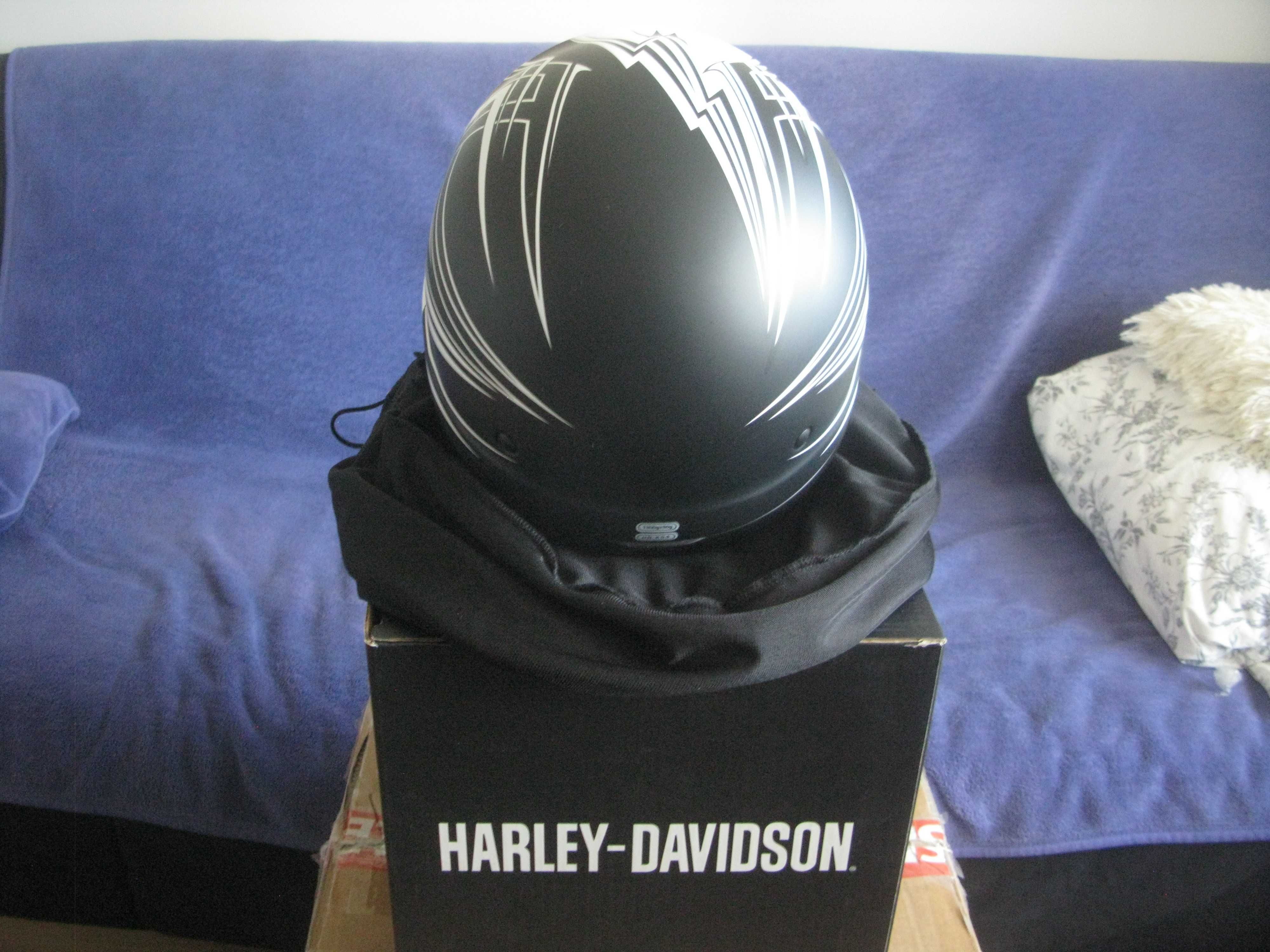 Kask Harley-Davidson Pilot II HD-X04 2-IN-1 Roz. L Czarny Mat. Nowy.