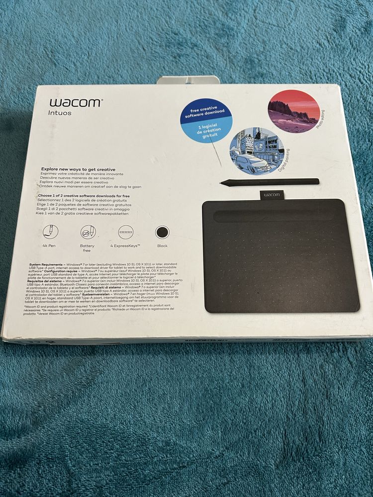 Mesa desenho digital Wacom Intuos