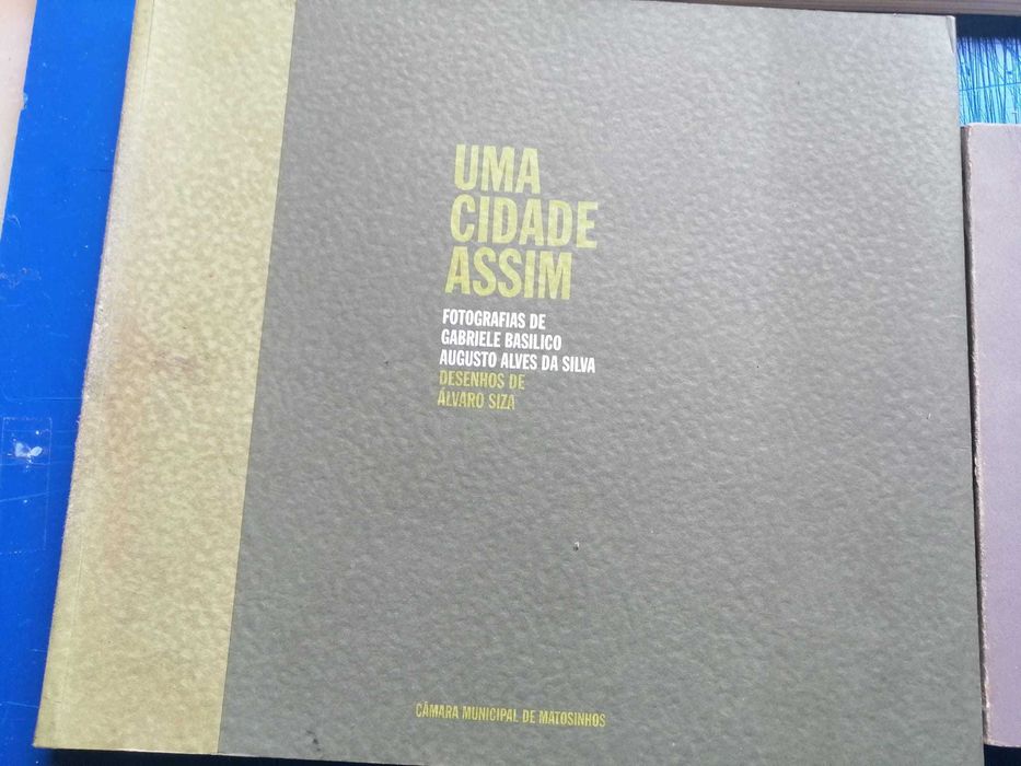 Arquitetura e design - 7 livros anos 60-70-Álvaro Siza
