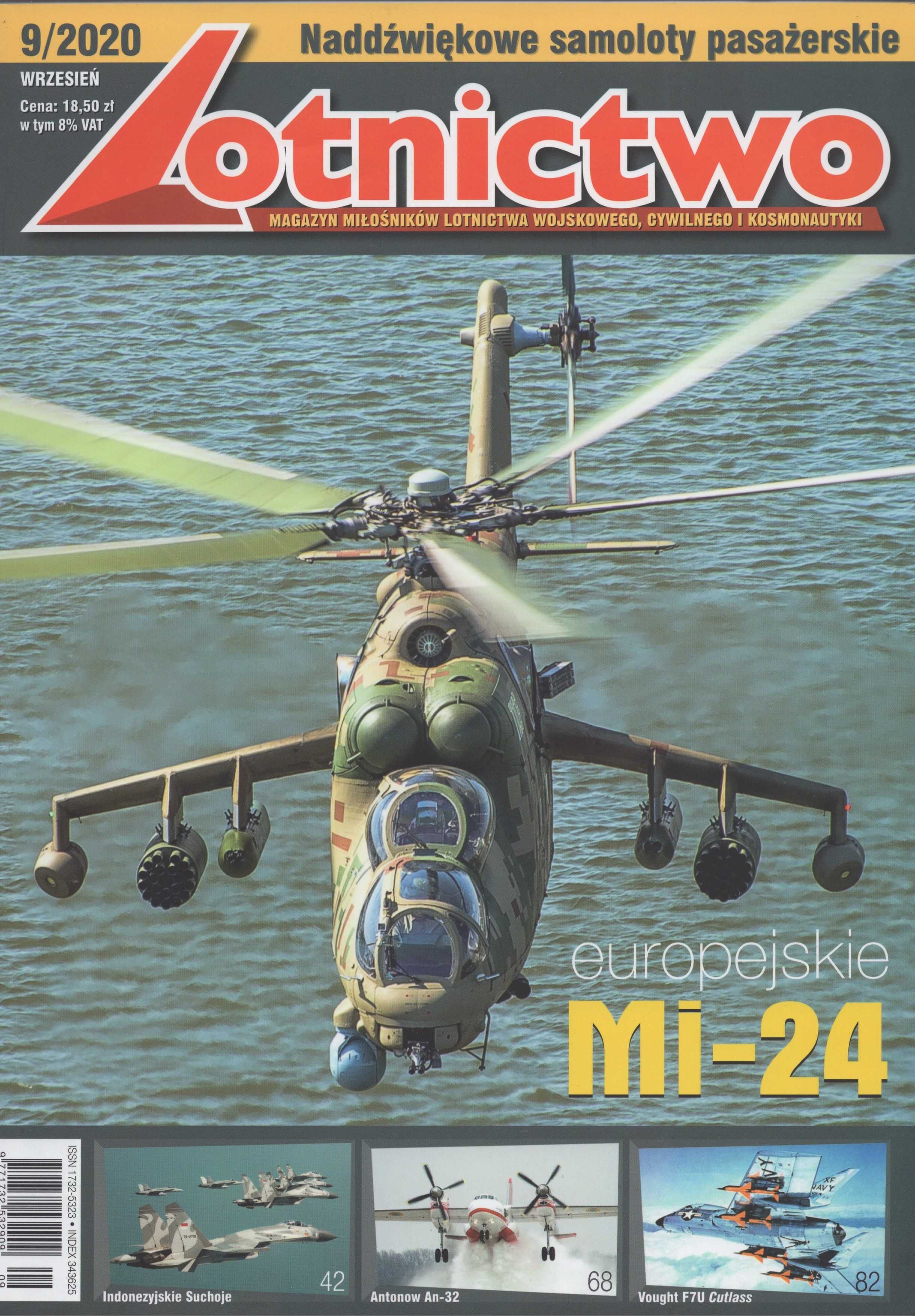 Lotnictwo - numer 9 - wrzesień - 2020 - magazyn - śmigłowiec Mi-24