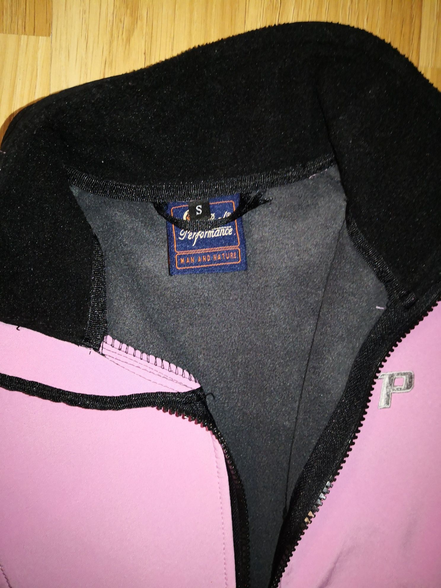 Kurtka fioletowa softshell r 116