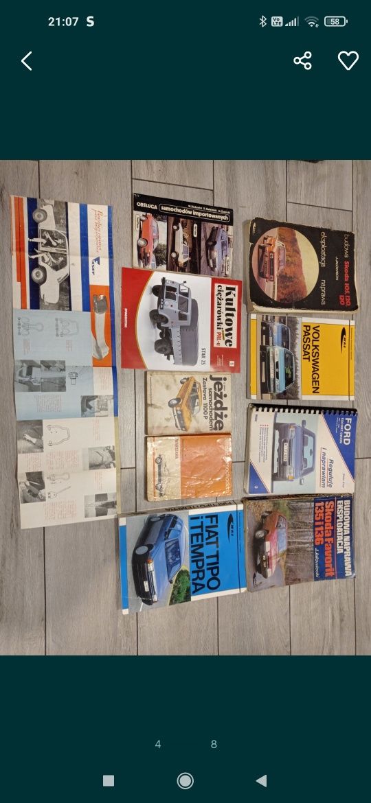 Książka FSM Fiat 126p Naprawa Samochodów katalog instrukcja części PRL