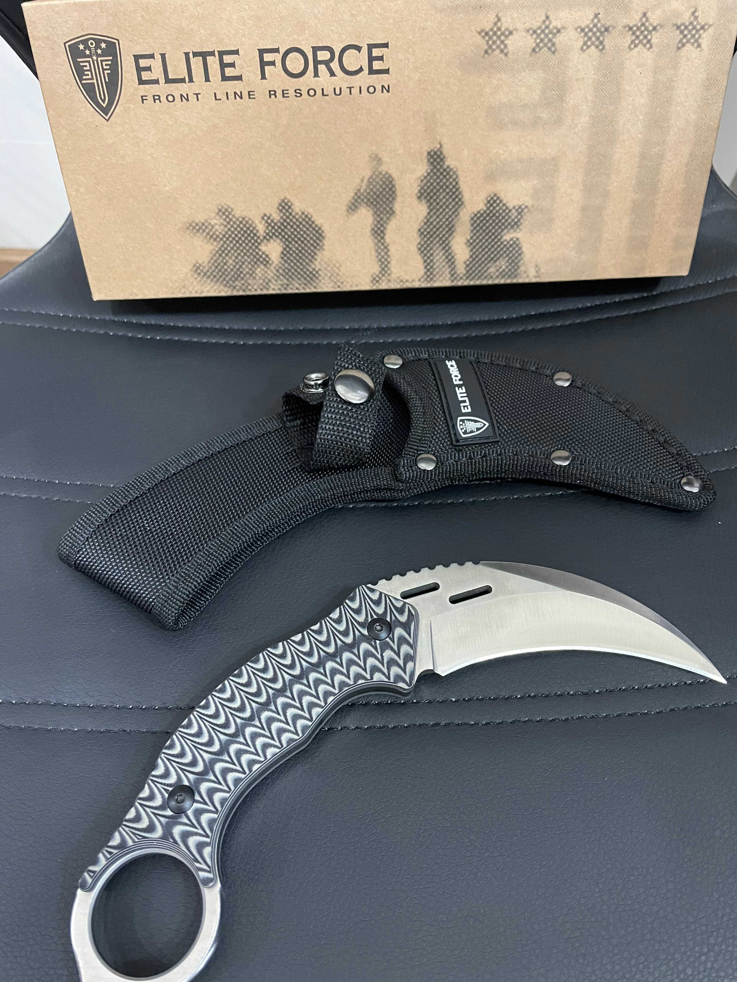 Nóż Elite Force EF 715 karambit full-tang SUPER JAKOŚĆ