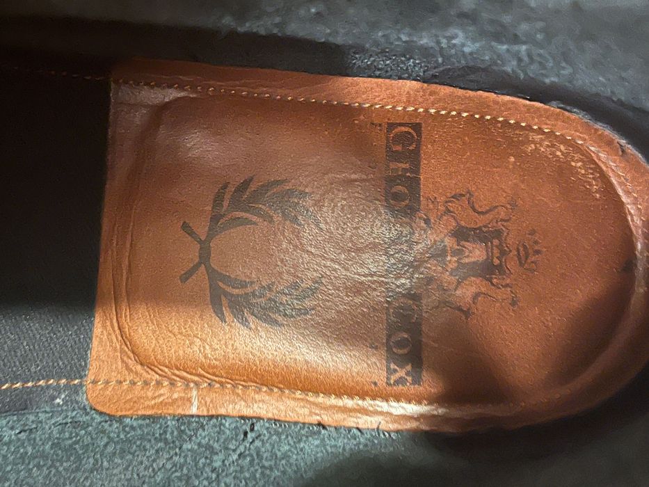Sapatos homem em couro