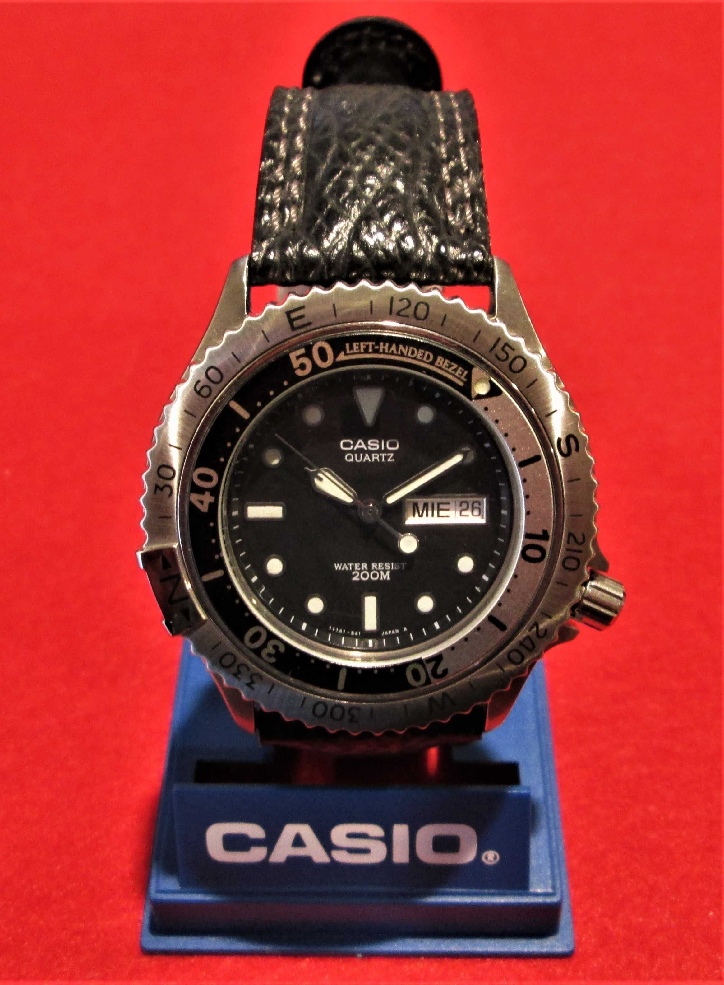 CASIO MD-708 Relógio de Mergulho em AÇO INOX - NOVO Stock Antigo 1989