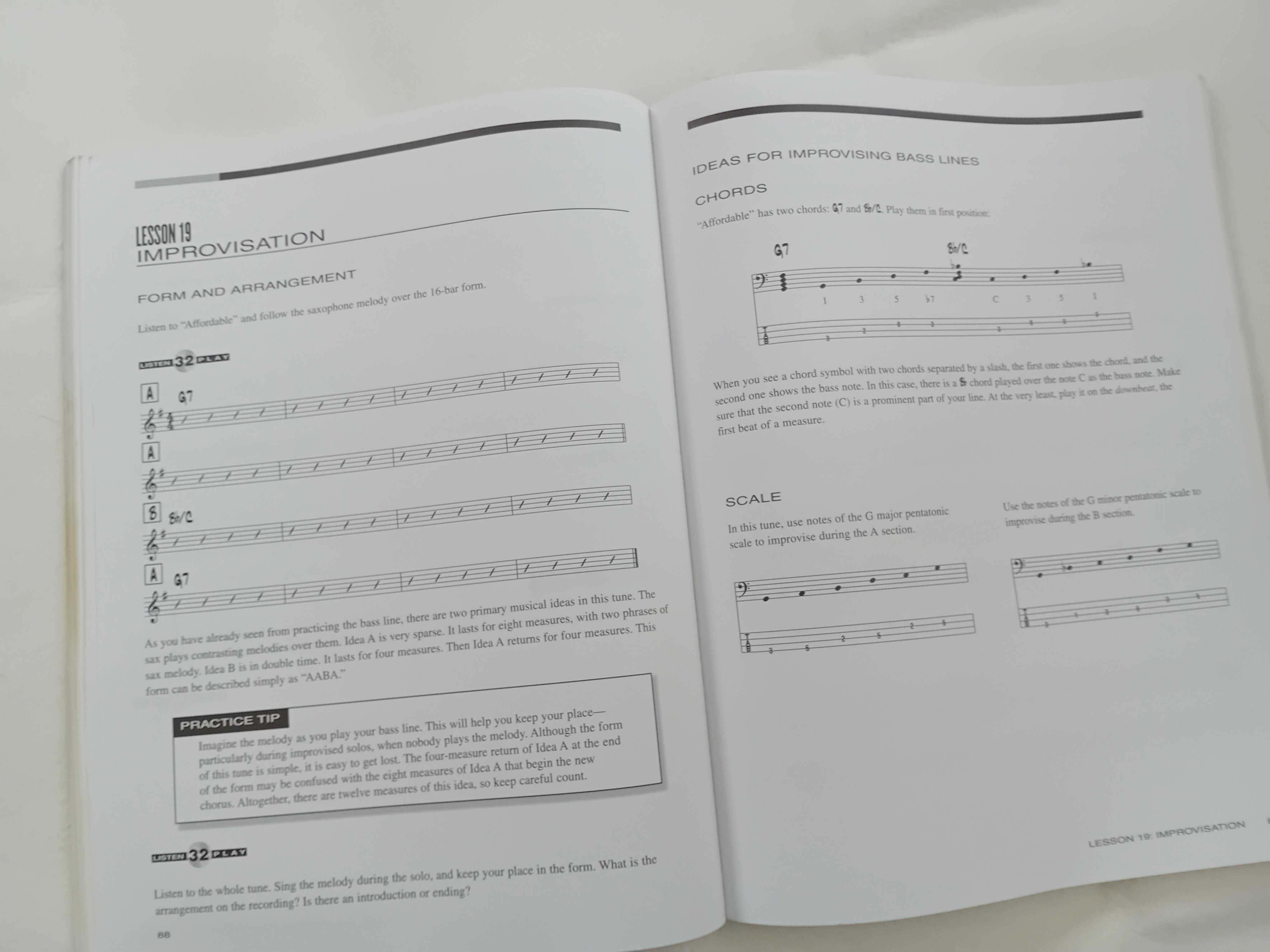 Livro p/ aprender Baixo: Berklee Practice Method + CD