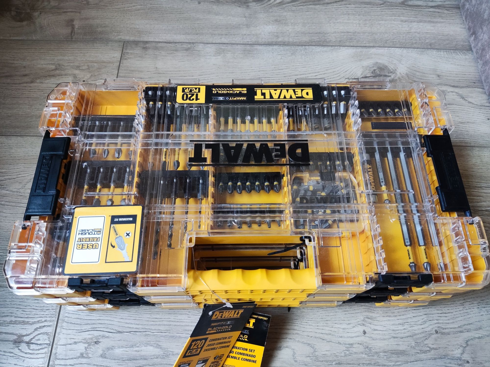 DeWalt набор бит DWAF 120 PCSET