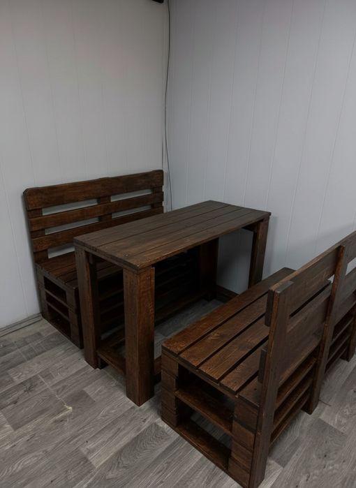 Садові меблі з палети/піддонів