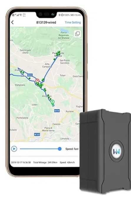 GPS rastreador novo em caixa