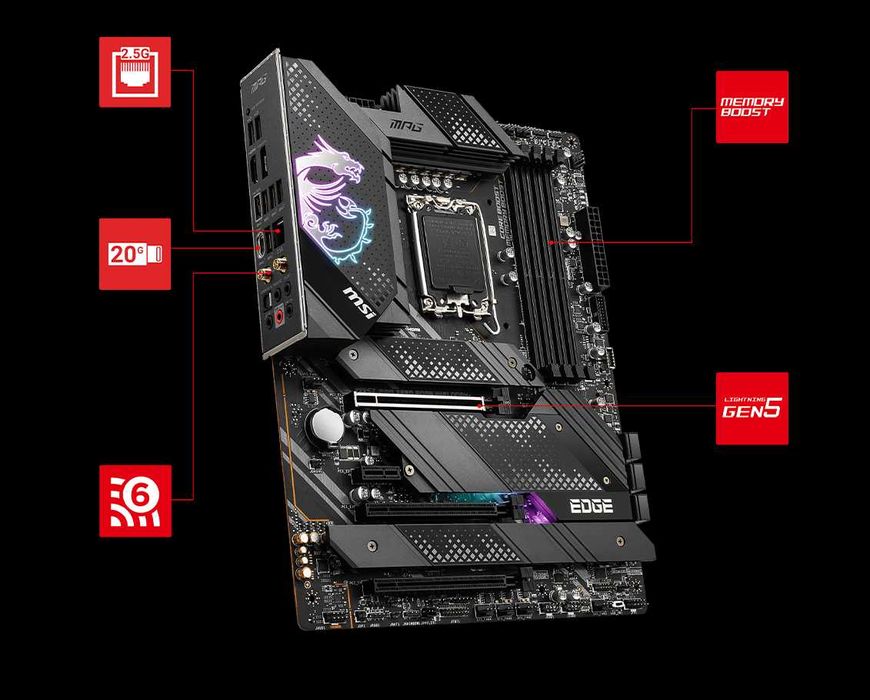 MSI MPG Z690 Edge WiFi + I9 12900k