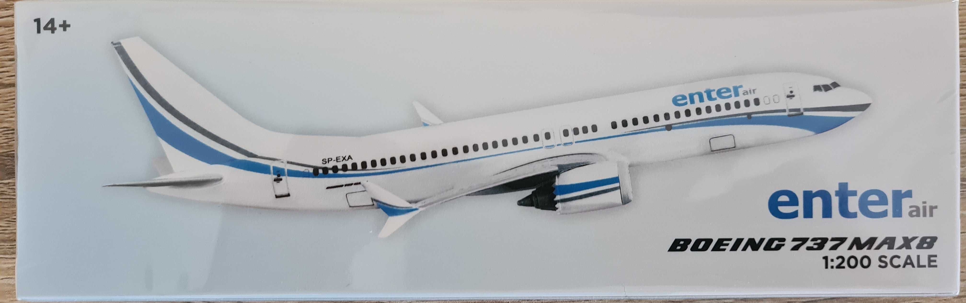 Enter Air Model Samolotu Boeing 737-8 skala 1:200, nowy!