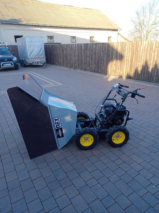 Wozidło ogrodowe 4x4 budowlane spalinowe