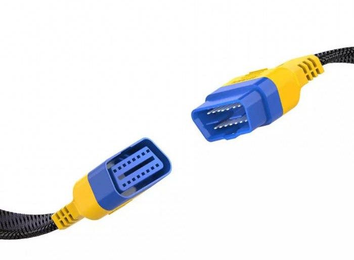 Кабель OBD2 AUTOOL 30см, кабель подовжувач ОБД2