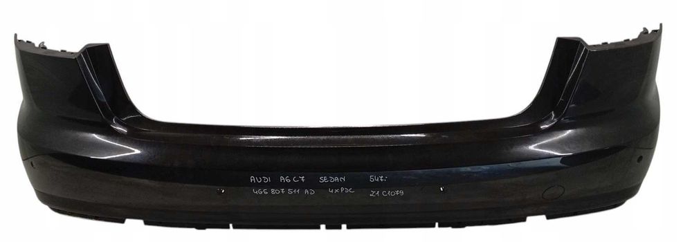 Задній бампер Audi A6 C7 4G S line седан 11-18 4G5807511AD Ауді А6 Ц7