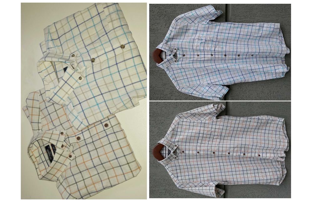 Подростковая рубашка LCWAIKIKI Вайкики классика размер S клетка хлопок