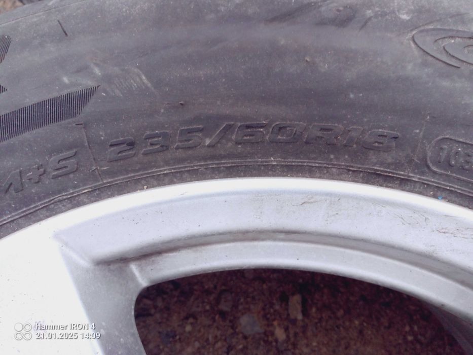 Komplet kół,felgi aluminiowe 18cali volvo xc90 II od 14r et 42.5 5x108