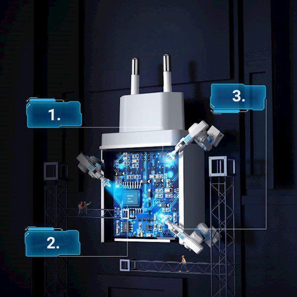 Ładowarka Sieciowa Ugreen Quick Charge 3.0 - 18W, Biały