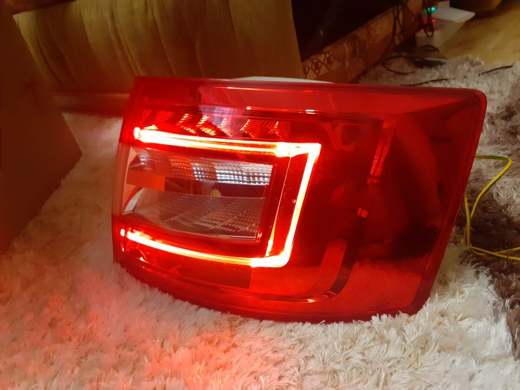 Фонар Skoda Octavia A7 LED / Фонар Шкода Октавія А7 / стоп фара Skoda